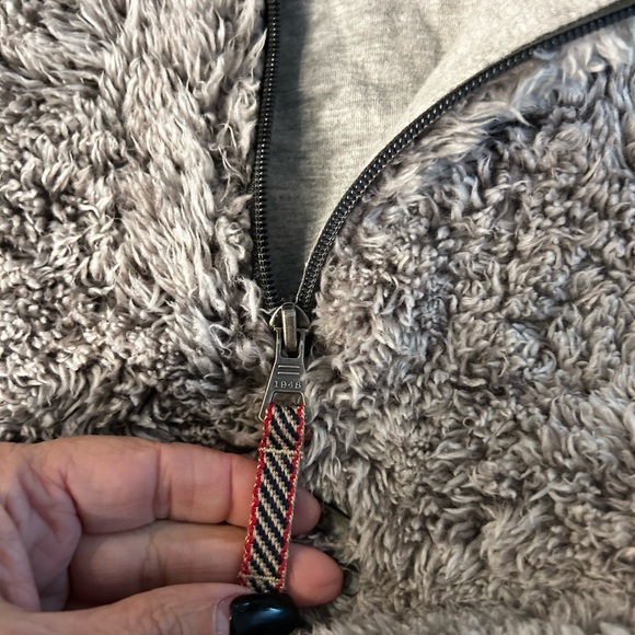 ❗️SOLD❗️Original Weatherproof Vintage Fuzzy Teddy Bear Quarter Zip - Picture 6 of 7